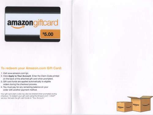 Amazonギフトカード(中)